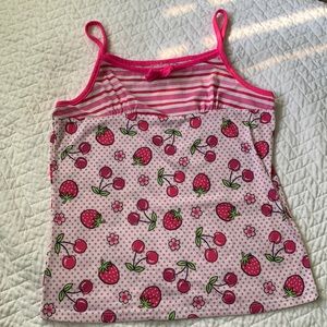 Y2K colorful printed tank top